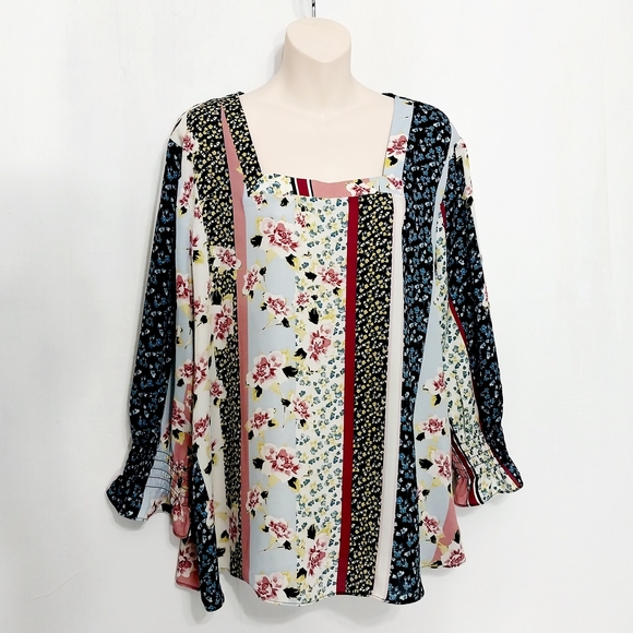 C Est. 1946 Tops - 🔵BOGO FREE🔵 Est. 1946 Top Floral Long Sleeve Sz XL